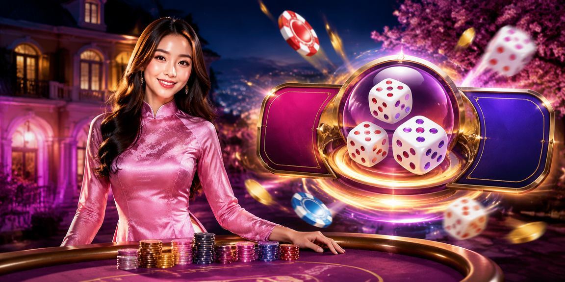 Người chơi trong trang phục áo dài tham gia game tài xỉu trực tuyến tại Đà Lạt