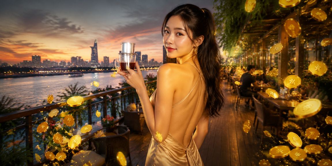 Người dùng tại Sài Gòn kiểm tra thưởng hoàn tiền và điểm VIP trên điện thoại