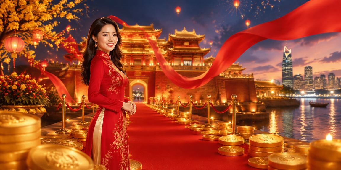 Không khí lễ hội Tết tại Sài Gòn với người dùng tham gia chương trình thưởng VIP trên nền tảng 5600