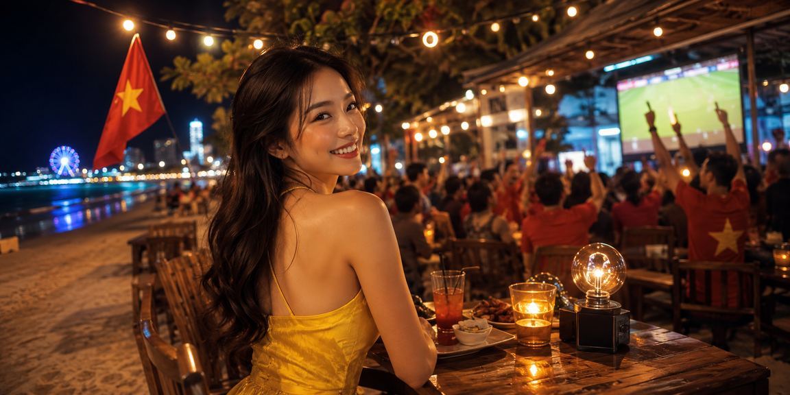 Người dùng tại Vũng Tàu đọc điều kiện khuyến mãi và kiểm tra mã ưu đãi trên điện thoại